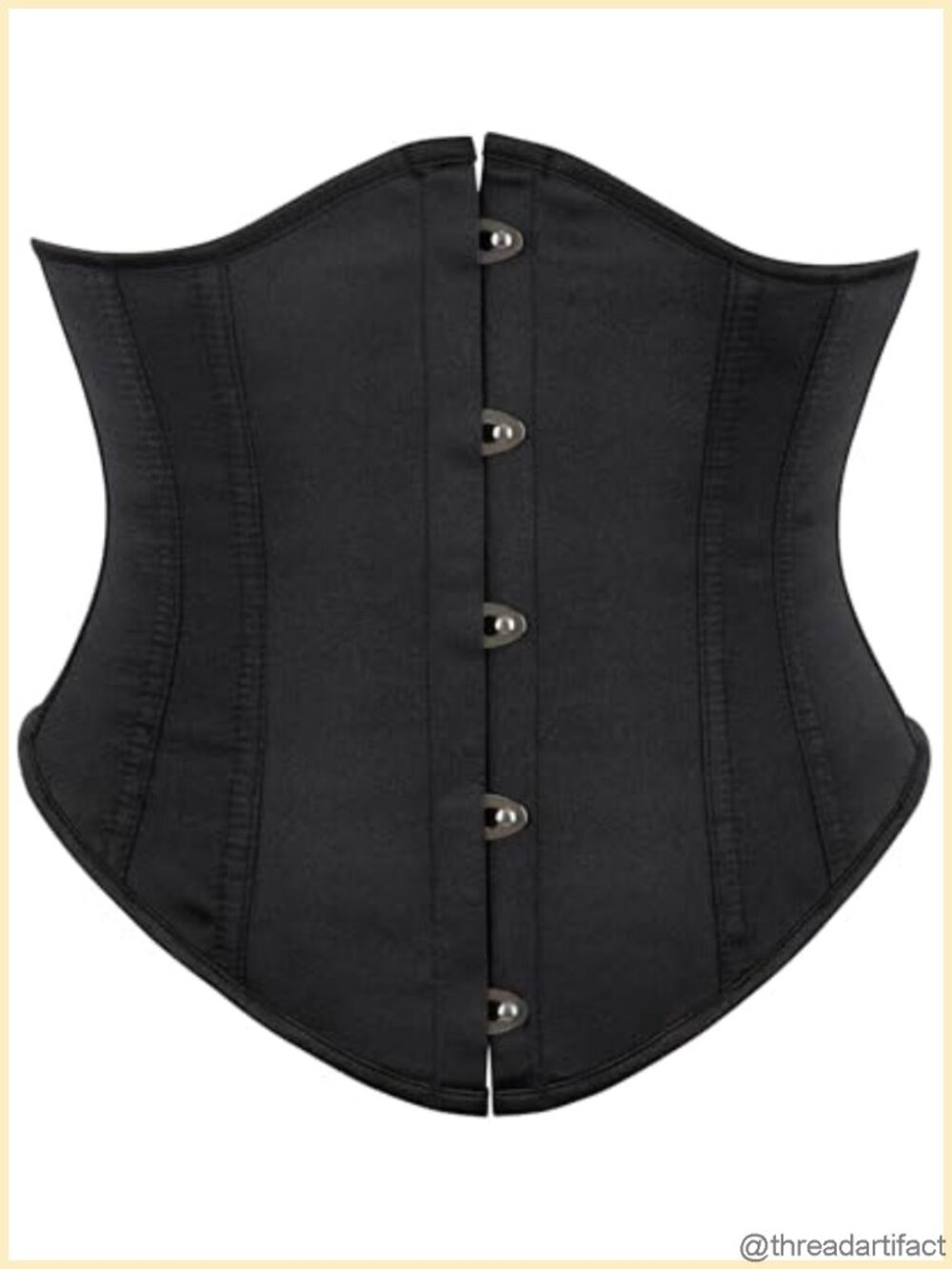 Women Underbust Corset Belt Fishbone Wide Waist Pirate Belt Waist Training